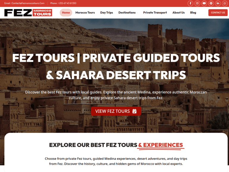 Home 11 Fez Morocco Tours