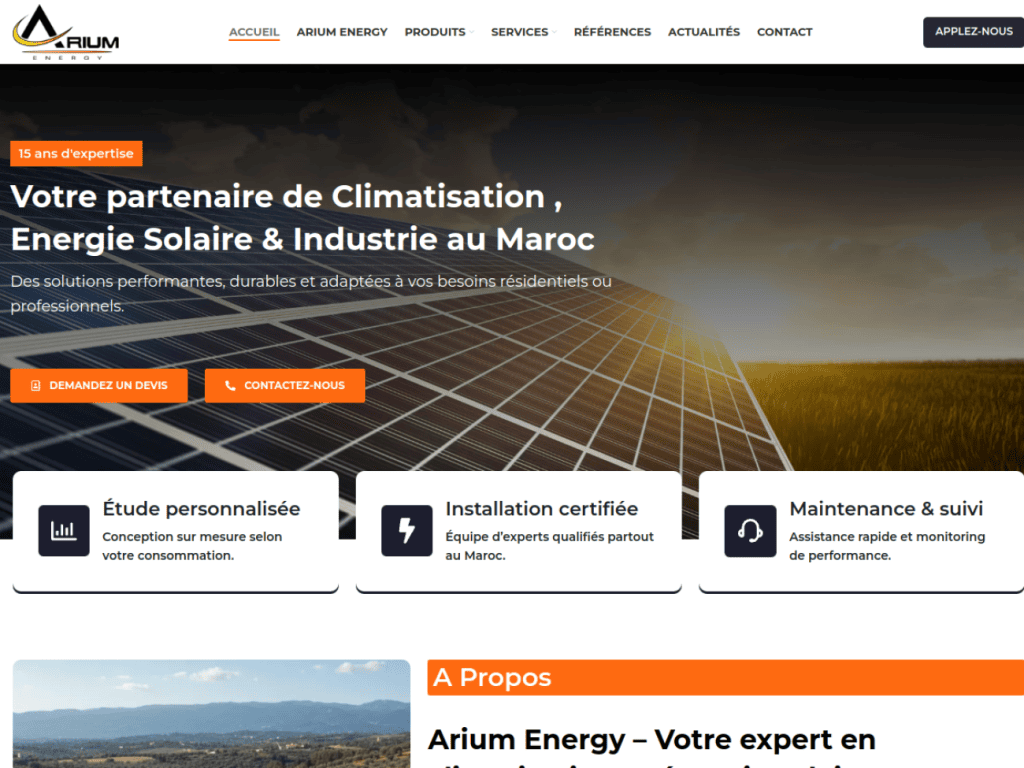 Refonte Site Web Maroc - design professionnel et conversion