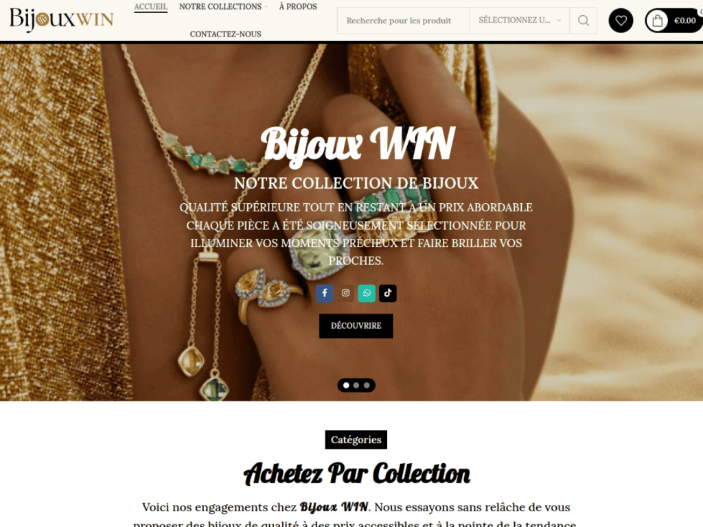 Création Site E-commerce Maroc - boutique et catalogue produits